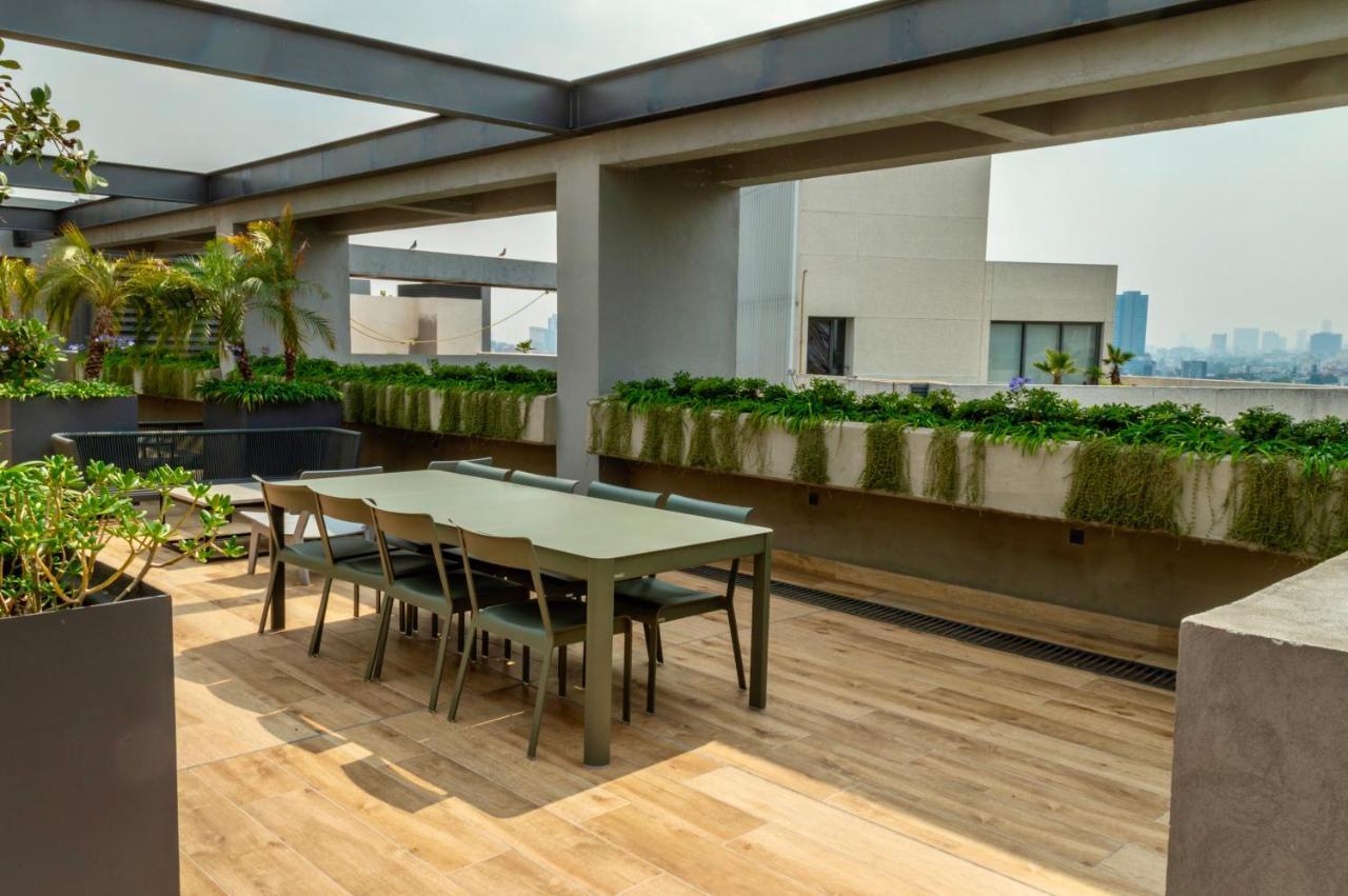 Mi Zona Lodging Condesa メキシコシティ エクステリア 写真